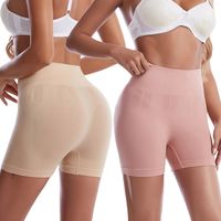 Solid Color Butt Lift Tummy Control Shaping Underwear main image 1