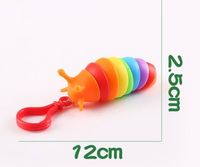 Color Abs Tricky Vent Cartoon Snail Decompression Toy sku image 1