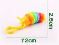 Color Abs Tricky Vent Cartoon Snail Decompression Toy sku image 3