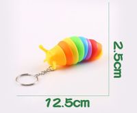 Color Abs Tricky Vent Cartoon Snail Decompression Toy sku image 12
