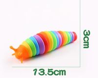 Color Abs Tricky Vent Cartoon Snail Decompression Toy sku image 13