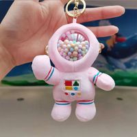 Cute Astronaut Plush Unisex Bag Pendant Keychain sku image 11