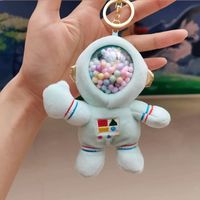 Cute Astronaut Plush Unisex Bag Pendant Keychain sku image 12