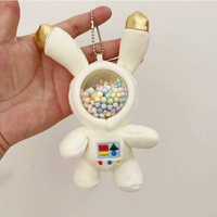 Cute Astronaut Plush Unisex Bag Pendant Keychain sku image 2