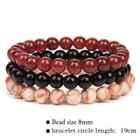 Classic Style Geometric Natural Stone Unisex Bracelets main image 3