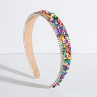 Elegant Luxuriös Einfacher Stil Blume Perlen Strass Stoff Haarband sku image 1