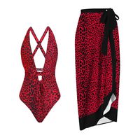 Women's Vacation Leopard One Pieces 1 Piece main image 2