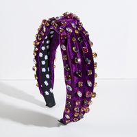Elegant Luxuriös Einfacher Stil Blume Perlen Strass Stoff Haarband sku image 8