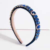Elegant Luxuriös Einfacher Stil Blume Perlen Strass Stoff Haarband sku image 5