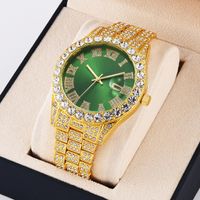 Business Solid Color Quartz Men's Watches main image 6