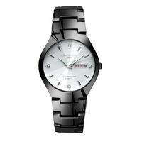 Casual Simple Style Classic Style Round Jewelry Buckle Quartz Men's Watches sku image 3