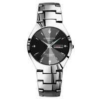 Casual Simple Style Classic Style Round Jewelry Buckle Quartz Men's Watches main image 5