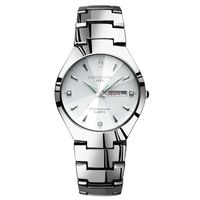 Casual Simple Style Classic Style Round Jewelry Buckle Quartz Men's Watches sku image 7