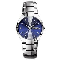 Casual Simple Style Classic Style Round Jewelry Buckle Quartz Men's Watches sku image 11