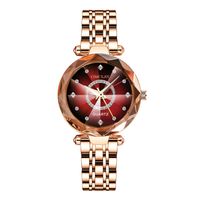 Casual Luxurious Round Butterfly Double Snap Quartz Women's Watches sku image 10