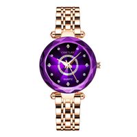 Casual Luxurious Round Butterfly Double Snap Quartz Women's Watches sku image 12