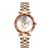 Casual Luxurious Round Butterfly Double Snap Quartz Women's Watches main image 2