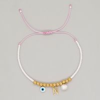 Bohemian Letter Eye Glass Wholesale Drawstring Bracelets sku image 14