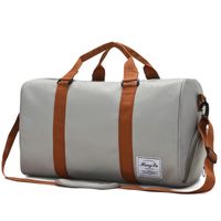 Unisexo Moda Color Sólido Tela Oxford Impermeable Bolsas De Viaje sku image 3