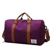 Unisex Fashion Solid Color Oxford Cloth Waterproof Travel Bags sku image 1
