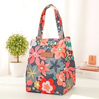 Commute Multicolor Oxford Cloth Aluminum Film Freshness Protection Package Picnic Bag main image 2