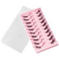 Casual Classic Style Solid Color Synthetic Fibre False Eyelashes 1 Piece main image 5