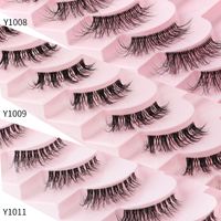 Casual Classic Style Solid Color Synthetic Fibre False Eyelashes 1 Piece main image 2