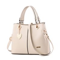 Women's Large All Seasons Pu Leather Classic Style Tote Bag sku image 1