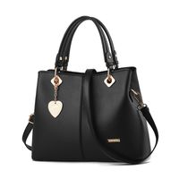 Women's Large All Seasons Pu Leather Classic Style Tote Bag sku image 4