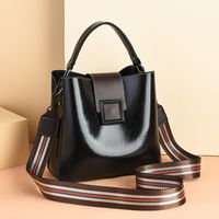 Bolso De Cubo Básico De Cuero Pu Mediano Para Mujer main image 2