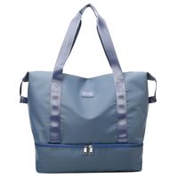 Unisex Basic Solid Color Oxford Cloth Waterproof Travel Bags sku image 2