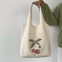 Women's Large All Seasons Canvas Streetwear Shoulder Bag sku image 5