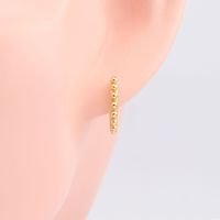 1 Pair Basic Geometric Sterling Silver Plating White Gold Plated Gold Plated Earrings main image 3