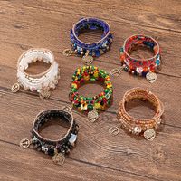 Estilo Moderno Estilo Clásico Geométrico Cuenta De Vidrio Barniz De Estufa Mujeres Pulsera main image 1