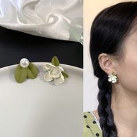 Fashion Geometric Alloy Plating Artificial Diamond Women's Earrings 1 Pair sku image 1