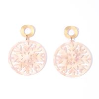 Simple Style Commute Snowflake Arylic Christmas Women's Drop Earrings main image 4