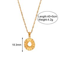 Simple Style Irregular Stainless Steel Enamel Plating 18k Gold Plated Earrings Necklace main image 5