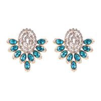 Retro Lady Ethnic Style Wings Alloy Resin Inlay Artificial Diamond Women's Ear Studs sku image 1