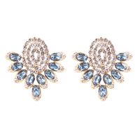 Retro Lady Ethnic Style Wings Alloy Resin Inlay Artificial Diamond Women's Ear Studs sku image 2