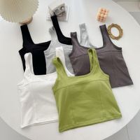 Women's Camisole Tank Tops Casual Basic Solid Color main image 4