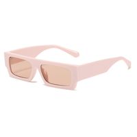 Cool Style Solid Color Ac Square Full Frame Women's Sunglasses sku image 6