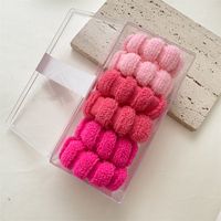 Basic Solid Color Plush Hair Tie sku image 4