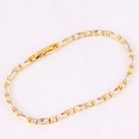 Retro Geometric Copper Bracelets Necklace In Bulk sku image 7