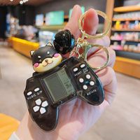 Cute Game Console Plastic Unisex Bag Pendant Keychain sku image 4