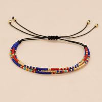 Ethnic Style Geometric Seed Bead Beaded Handmade Unisex Bracelets sku image 4