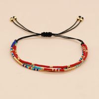 Ethnic Style Geometric Seed Bead Beaded Handmade Unisex Bracelets sku image 3