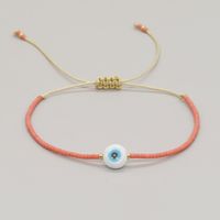 Retro Eye Glass Glass Beaded Women's Bracelets sku image 2
