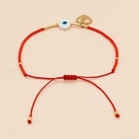 Style Classique L'oeil Du Diable Star Forme De Cœur Verre Corde Femmes Bracelets main image 3