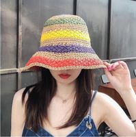 Women's Vacation Simple Style Bow Knot Big Eaves Sun Hat sku image 10