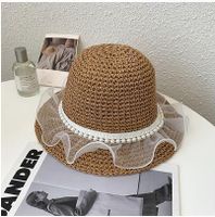 Women's Vacation Simple Style Bow Knot Big Eaves Sun Hat sku image 18